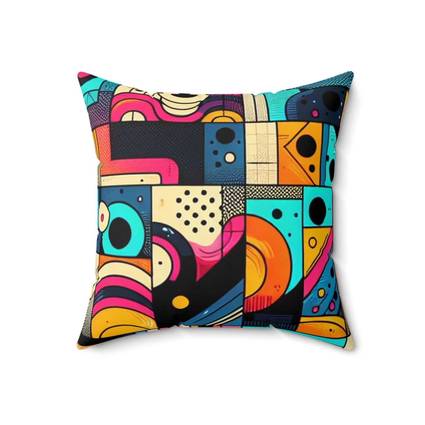 PixelBucks - Polyester Square Pillow