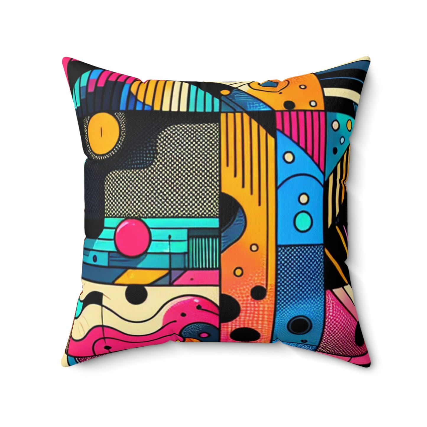 PixelBucks - Polyester Square Pillow