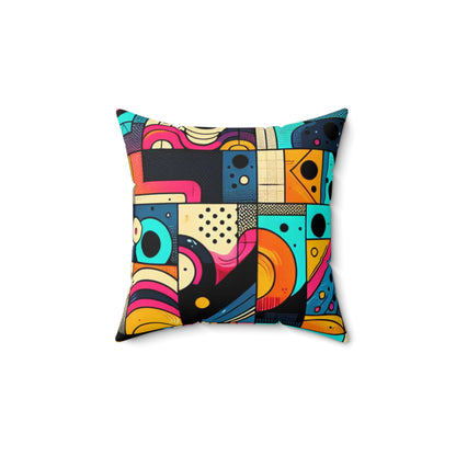 PixelBucks - Polyester Square Pillow