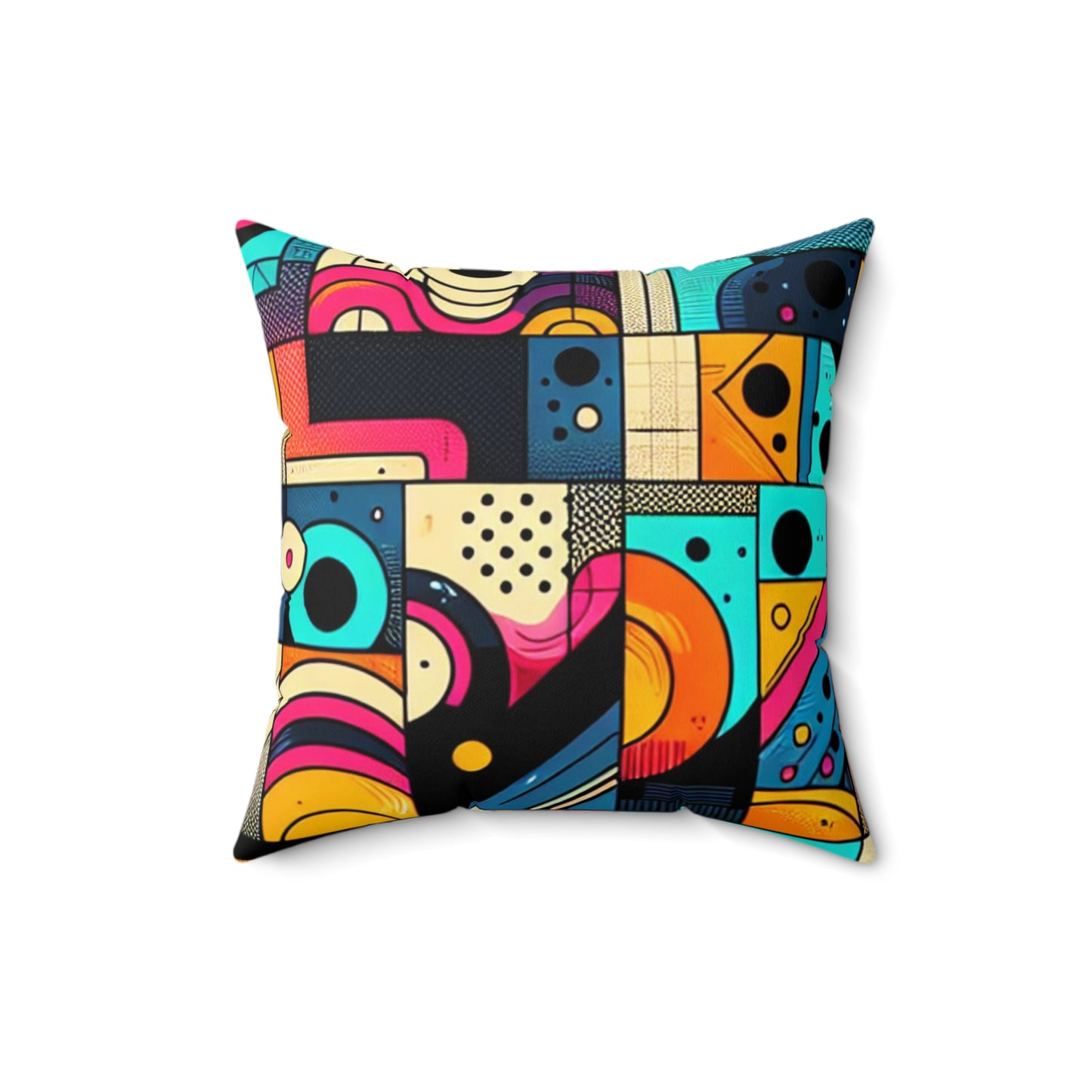 PixelBucks - Polyester Square Pillow