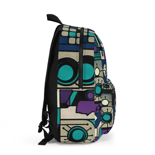 "Neon Vortex" - Backpack