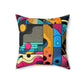 PixelBucks - Polyester Square Pillow