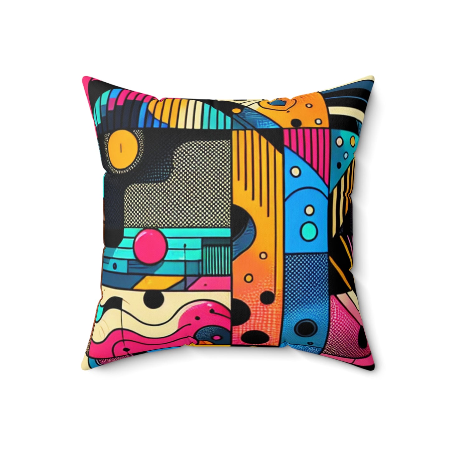 PixelBucks - Polyester Square Pillow