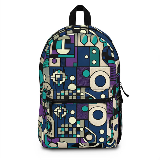 "Neon Vortex" - Backpack