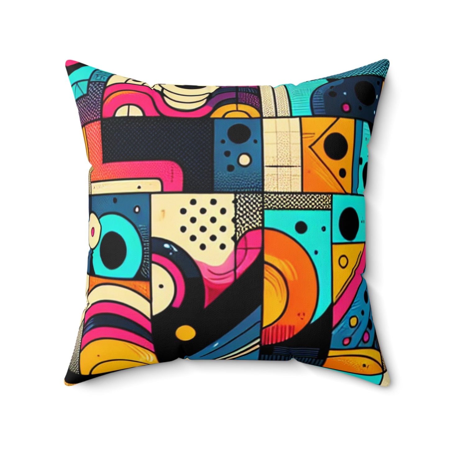 PixelBucks - Polyester Square Pillow